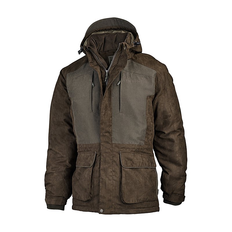 Pinewood Herren-Jagdjacke Abisko 2.0, suede brown, Größe 3XL