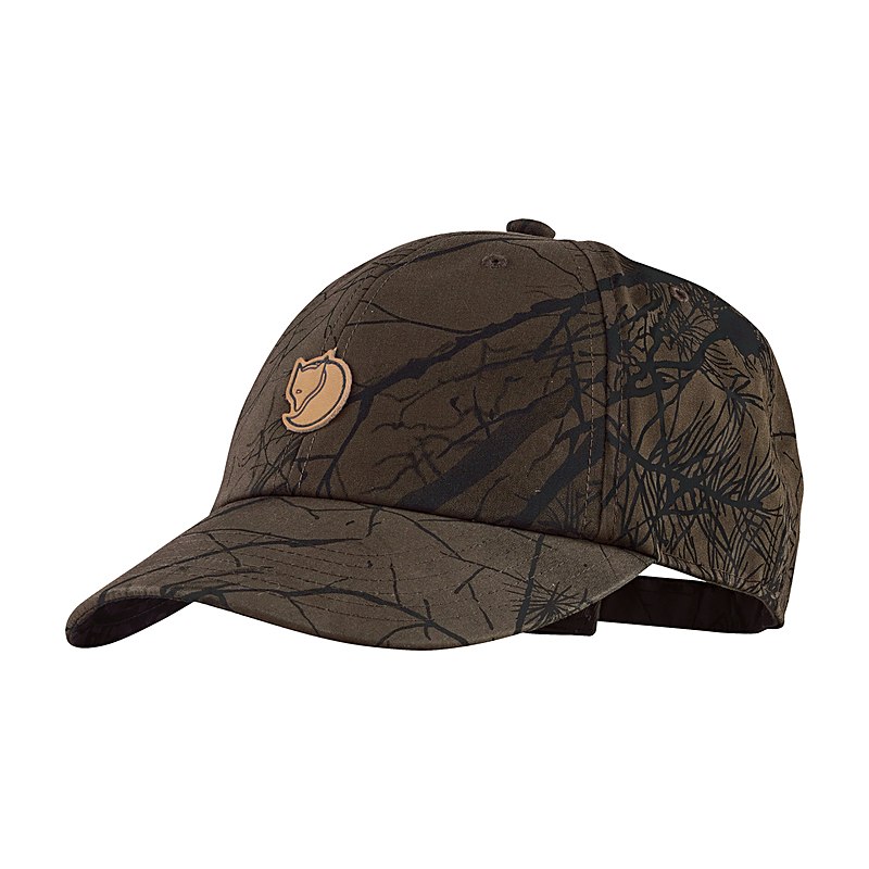 Fjällräven Cap Lappland Camo, dark olive camo, Größe L/XL