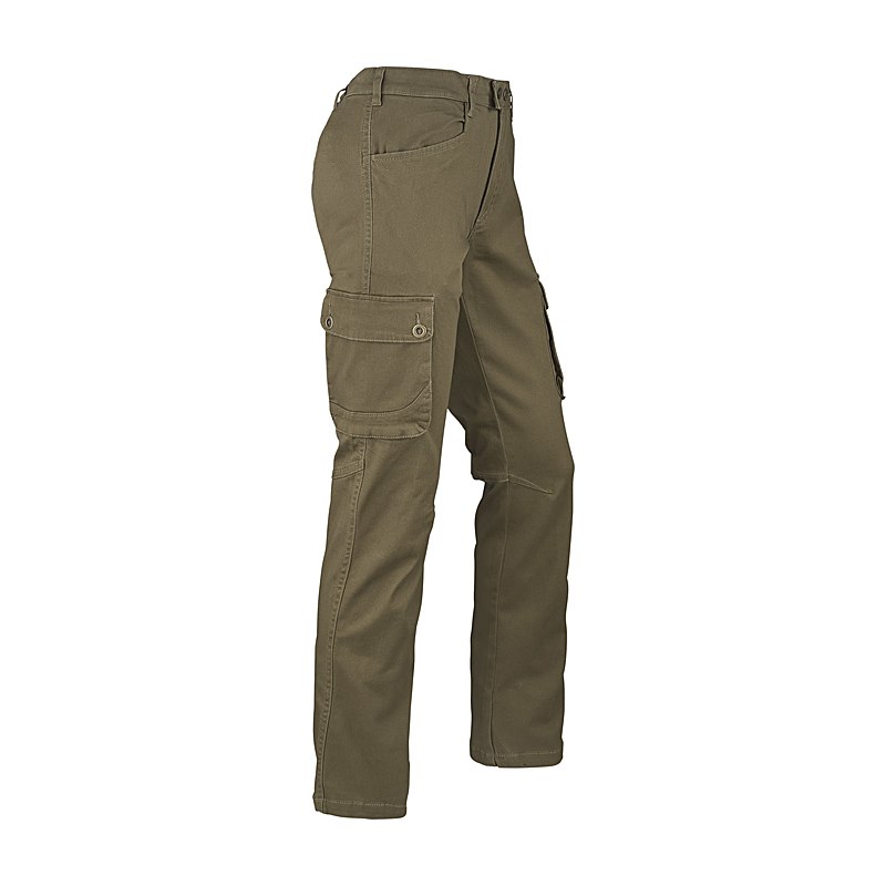 Pinewood Damen-Jagdhose Serengeti, h.olive, Größe 34