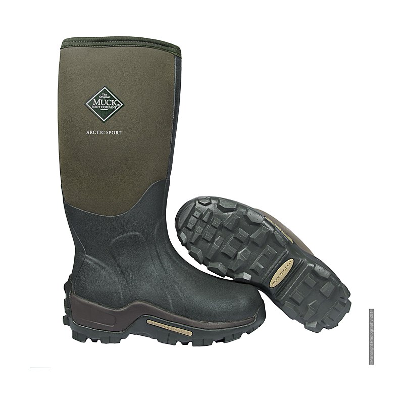 Muck Boot Winter-Gummistiefel Arctic Sport High, moss, Größe 8