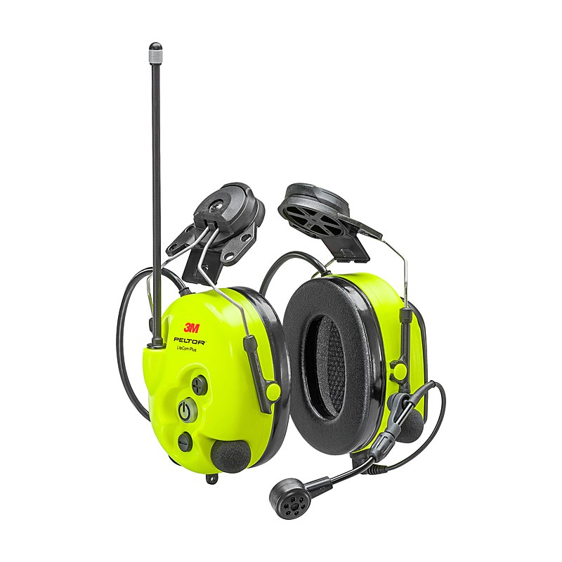 Peltor Gehörschutz LiteCom Plus mit Helmbefestigung
