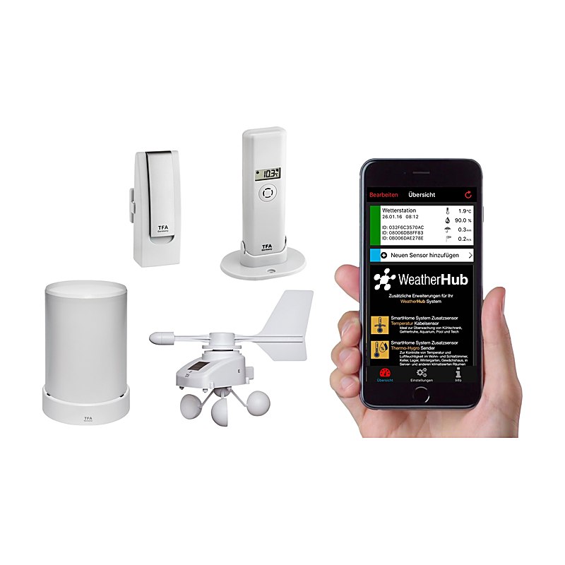 TFA Wetterstation-Set Weatherhub