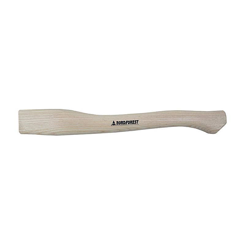 Beilstiel für kantiges Auge, mit Kuhfuß, Holzart Esche, 45 cm