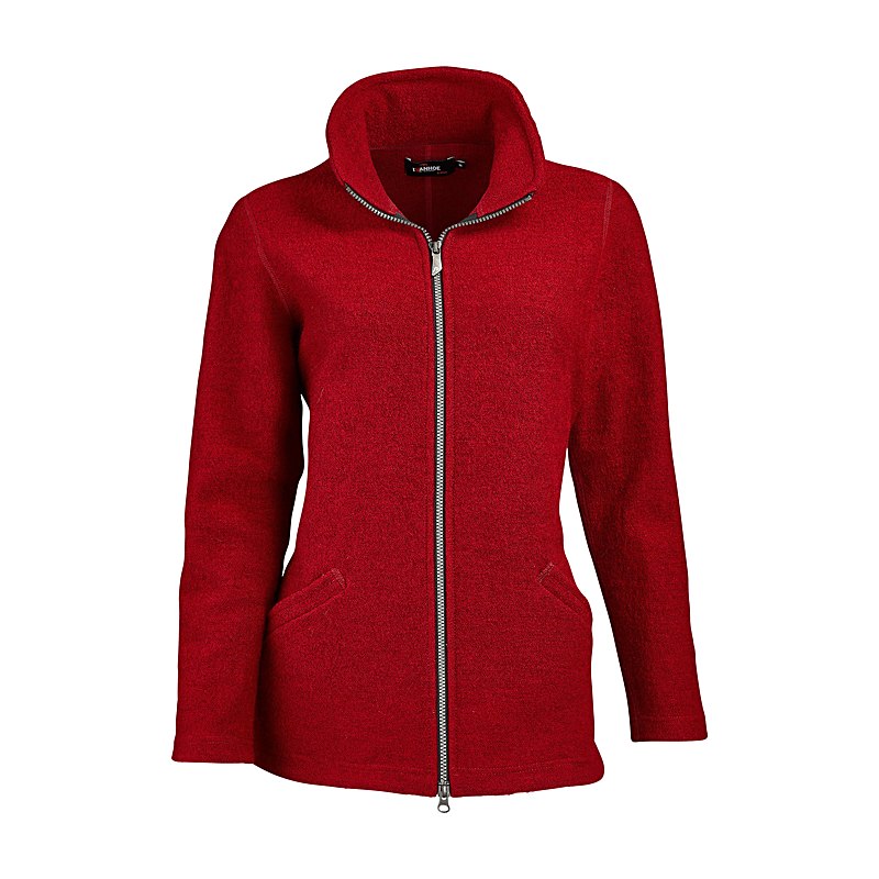 Ivanhoe Jacke Brodal long, chilli red, Größe 36
