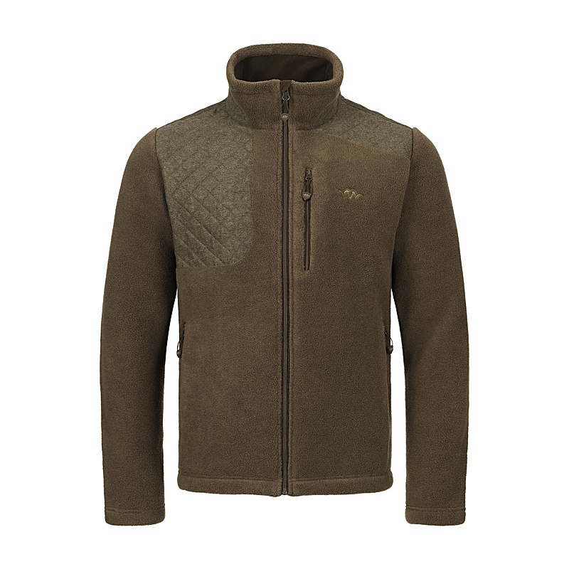 Blaser Herren-Fleecejacke Jonathan, schlamm, Größe 3XL