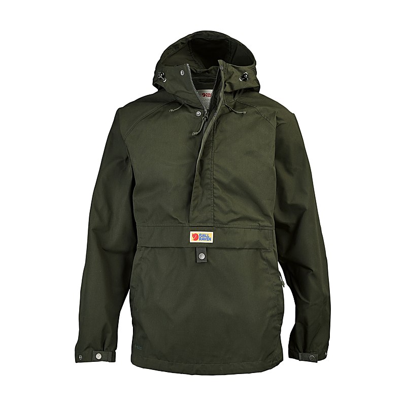 Fjällräven Herren-Anorak Vardag, deep forest, Größe L