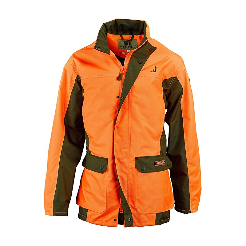 Percussion Herren-Treiberjacke Traque Renfort, orange, Größe 3XL