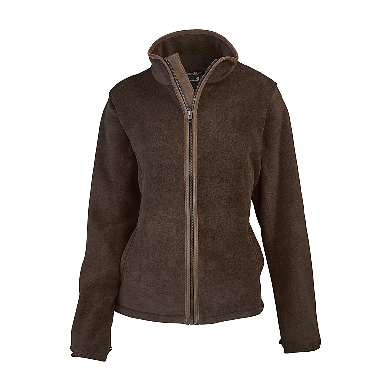 Baleno Damen-Fleecejacke Sarah, chocolate, Größe XXL