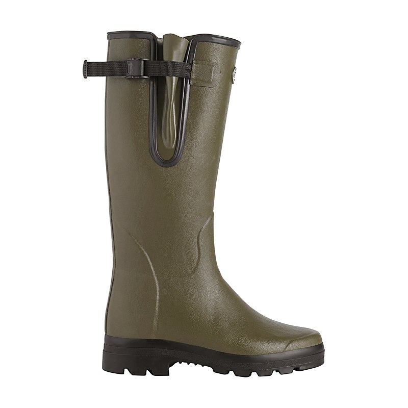 Le Chameau Gummistiefel Vierzon Jersey, vert chameau, Größe 39