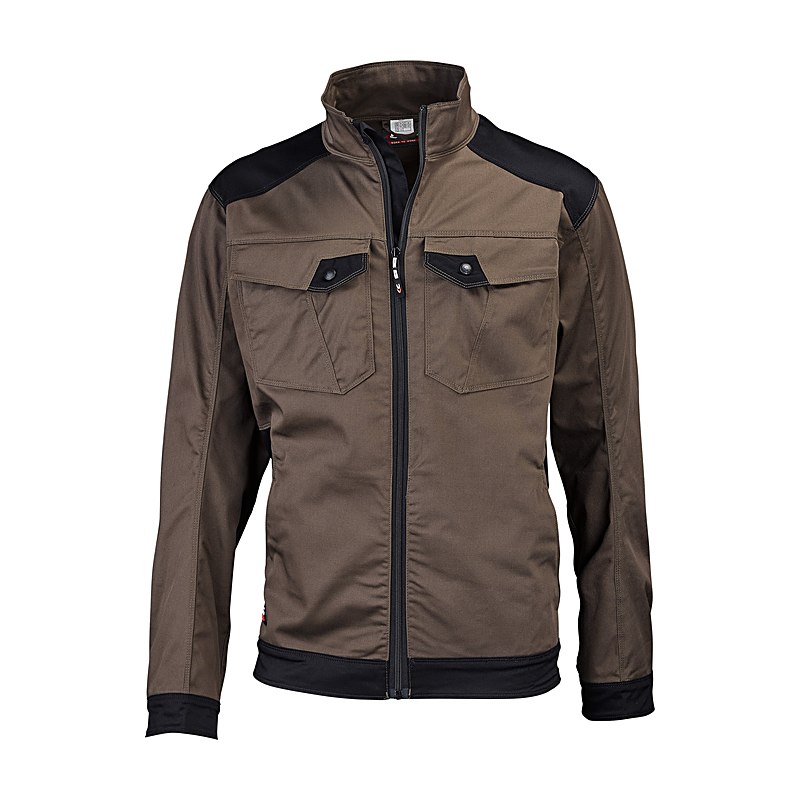 Cofra Arbeitsjacke Blora, fango-nero, Größe 44