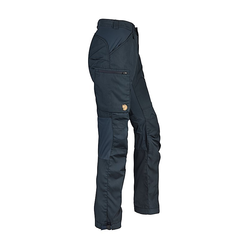 Fjällräven Damenhose Kaipak Curved, dark navy, Größe 34