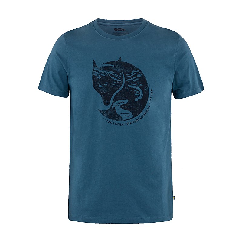 Fjällräven Herren-T-Shirt Arctic Fox, indigo blue, Größe L