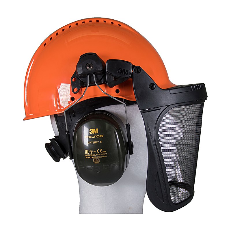 Peltor Kopfschutz-Kombination G3000M, H520, V5J, orange