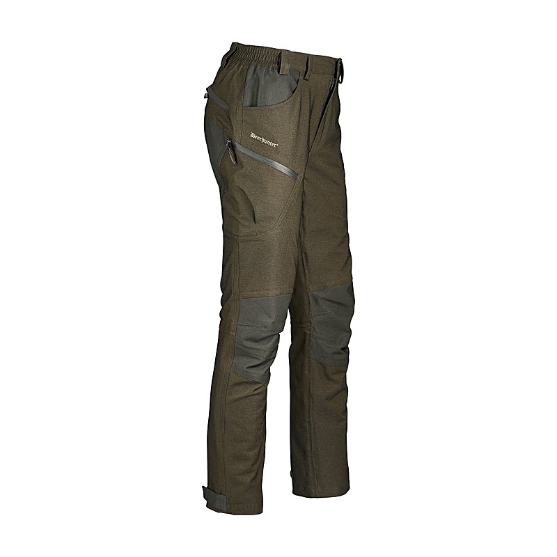 Deerhunter Herren-Jagdhose Chasse, olive night mélange, Größe 48