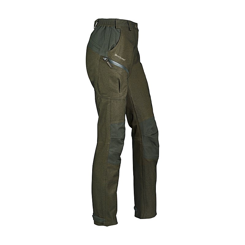 Deerhunter Damen-Jagdhose Lady Chasse, olive night mélange, Größe 36