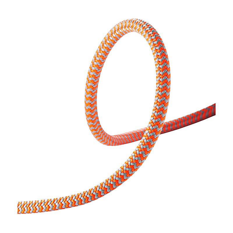 Edelrid Baumkletterseil Woodpecker, orange-pebbles, 36 m