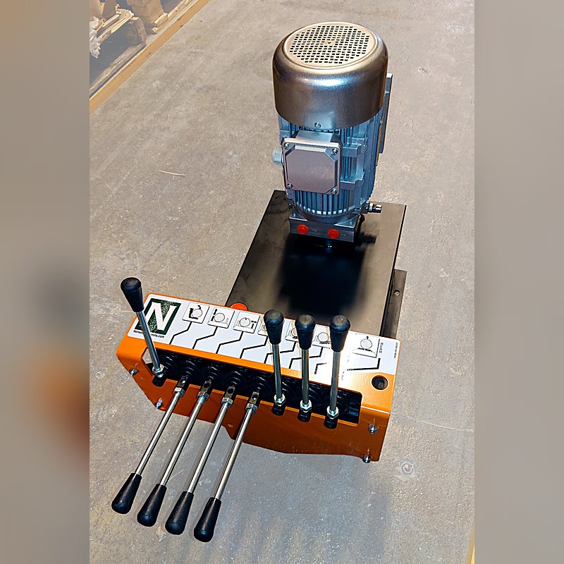 Norwood Hydraulisches Pumpensystem für Sägewerke mit Elektromotor