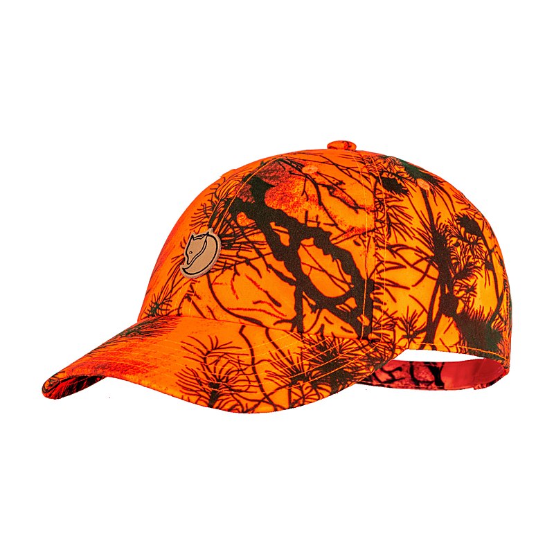 Fjällräven Cap Lappland Camo, orange camo, Größe L/XL