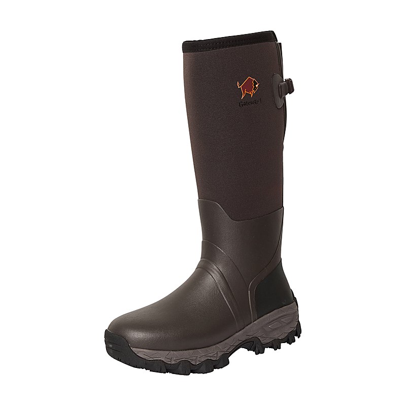 Gateway1 Winter-Gummistiefel Woodwalker 18" 4 mm, dark brown, Größe 42