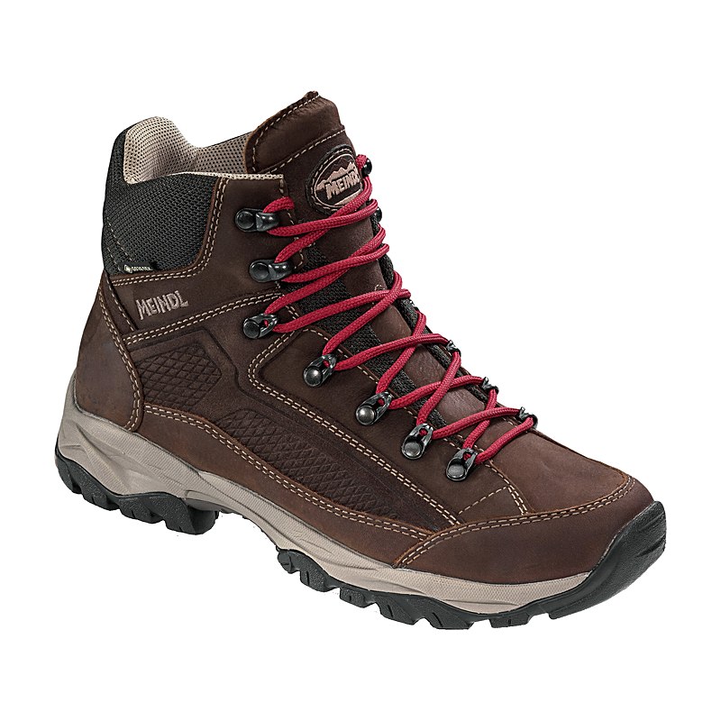 Meindl Wanderschuhe Baltimore Lady GTX, kastanie-rot, Größe 3,5