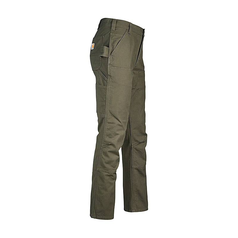 Carhartt Arbeitshose Duck Double Front Rugged Flex, tarmac, Größe W30/L30
