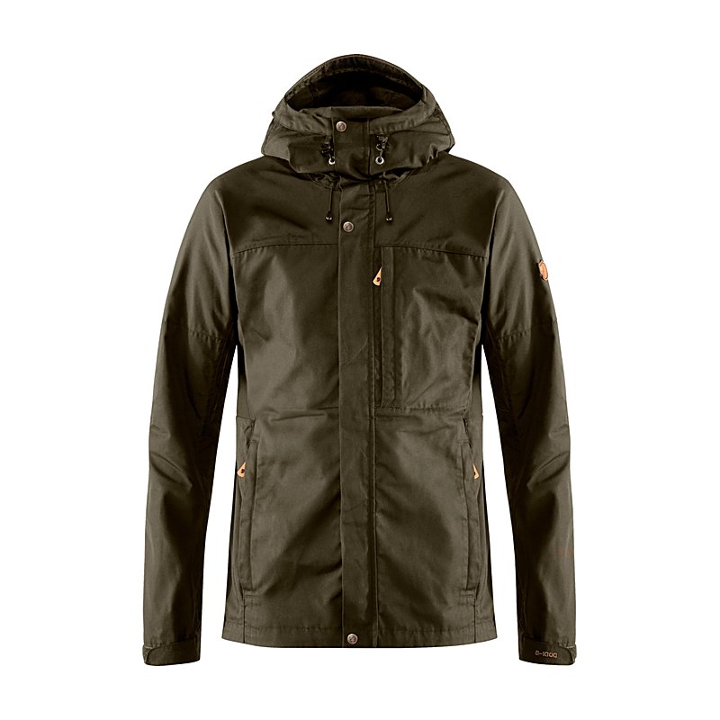 Fjällräven Jacke Kaipak, dark olive, Größe 3XL