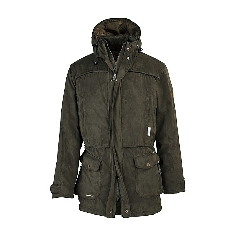 Hubertus Jagdjacke Schwarzwald, oliv-braun, Größe 46