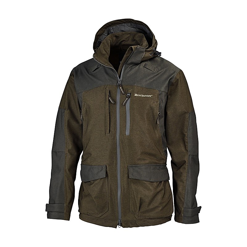 Deerhunter Jagdjacke Chasse, olive night melange, Größe 48