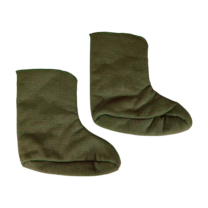 Nordforest Faserpelz-Socken, forest green, Größe 38/39