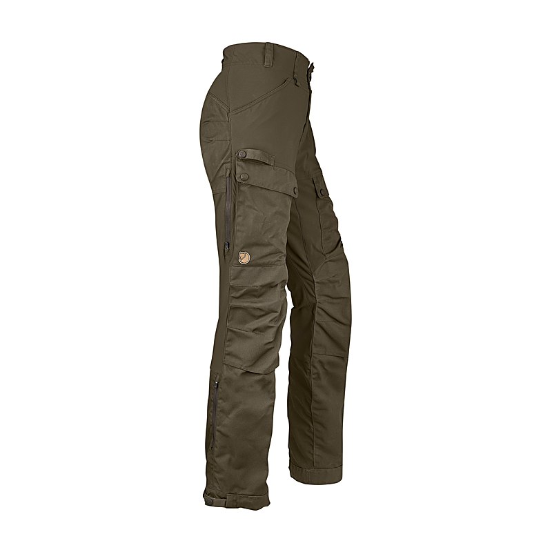 Fjällräven Hose Forest Hybrid, dark olive, Größe 34