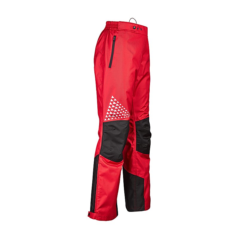 Timbermen Regenhose Pro, rot-schwarz, Größe 3XL