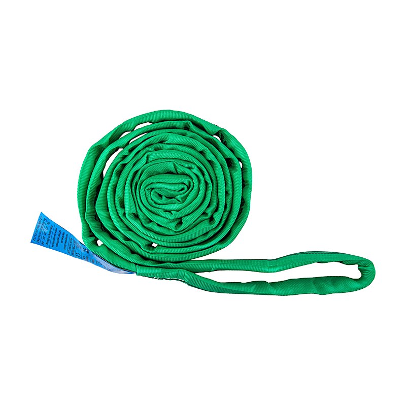 Polyester-Rundschlinge einlagig, 2 t, grün, 3 m, 1,5 m