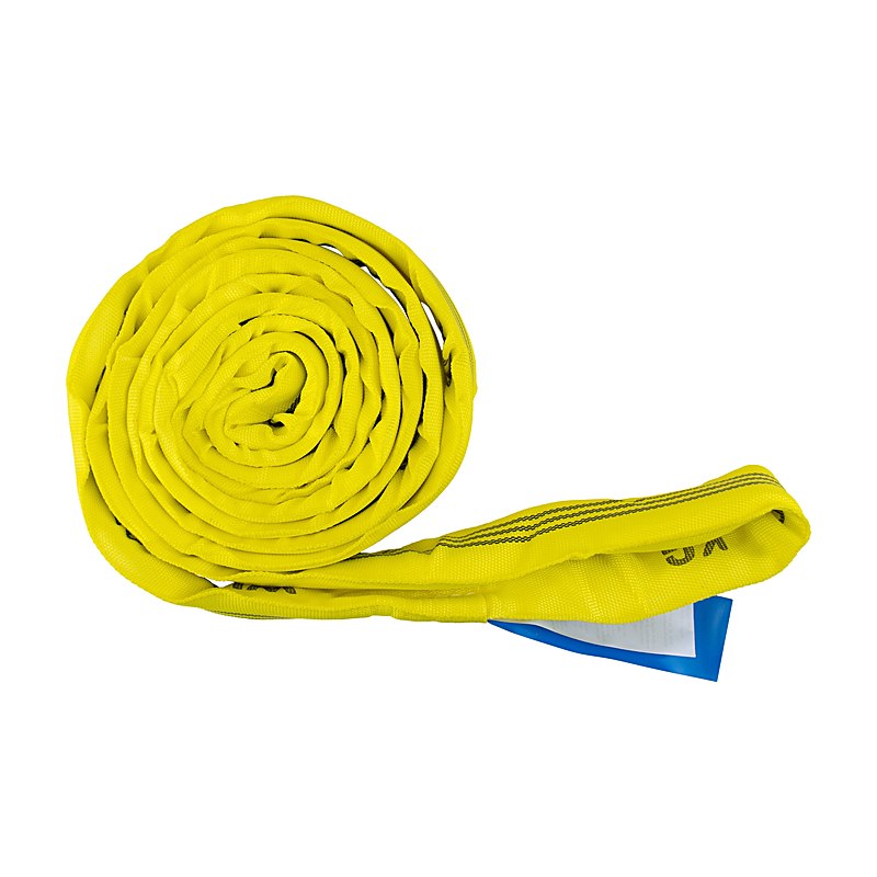Polyester-Rundschlinge einlagig, 3 t, gelb, 3 m, 1,5 m