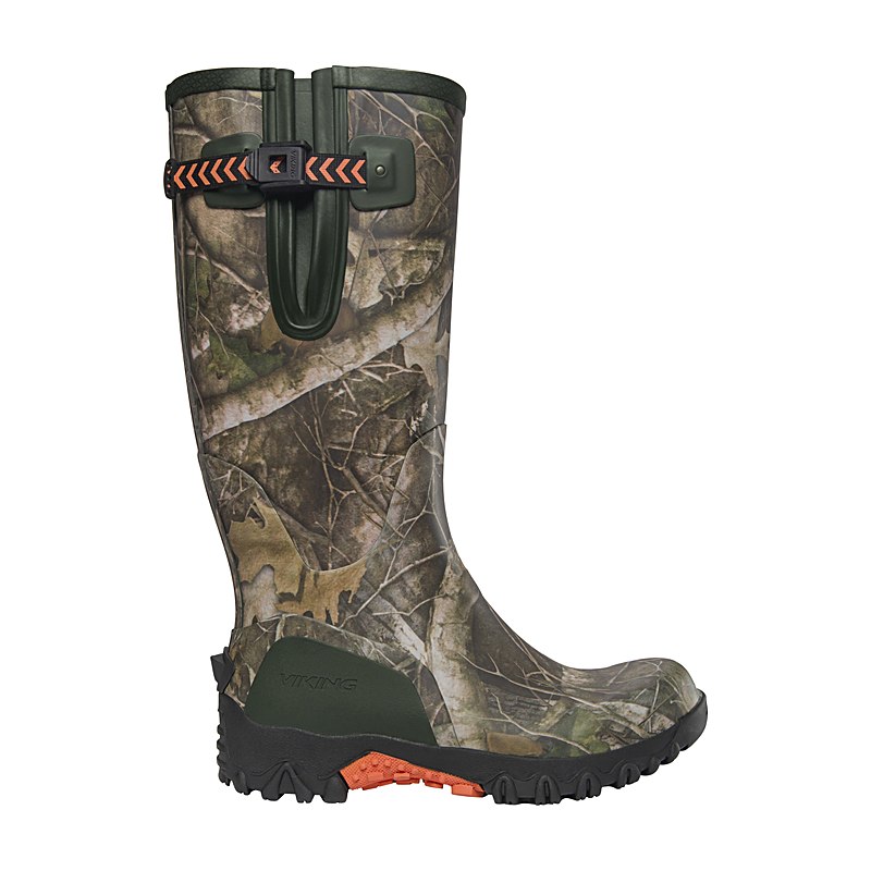 Viking Jagd-Gummistiefel Trophy Camo High, camouflage, Größe 36