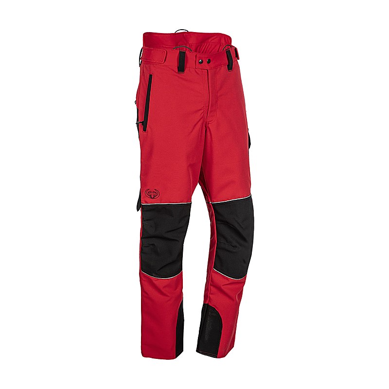 SIP Protection Keilerschutzhose Tracker Defense, rot-schwarz, Größe XXL