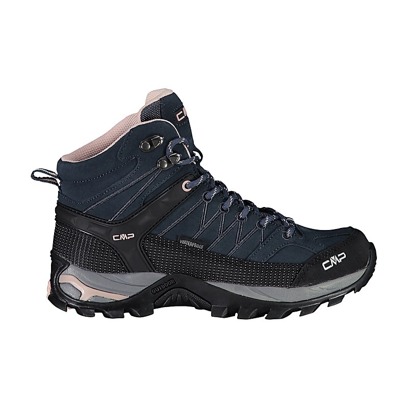 CMP Damen-Wanderschuhe Rigel Mid WP, asphalt-antracite-rose, Größe 37