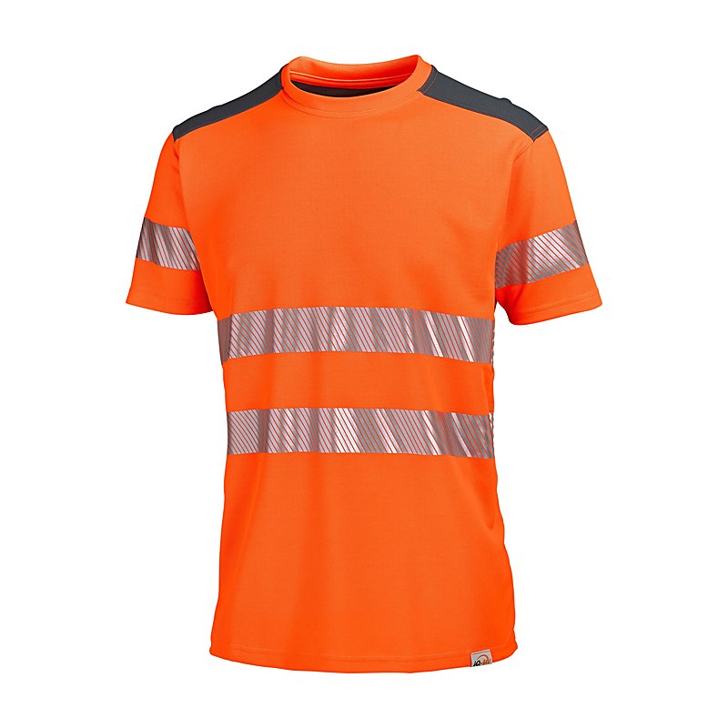 IQ-UV Funktionsshirt Kurzarm HiVi UV 50+, orange, Größe 3XL