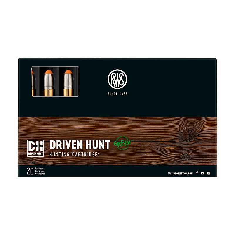 RWS Büchsenpatronen Driven Hunt .30-06. 165 grains