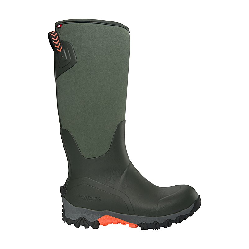 Viking Winter-Gummistiefel Trophy Neo High, huntinggreen, Größe 36