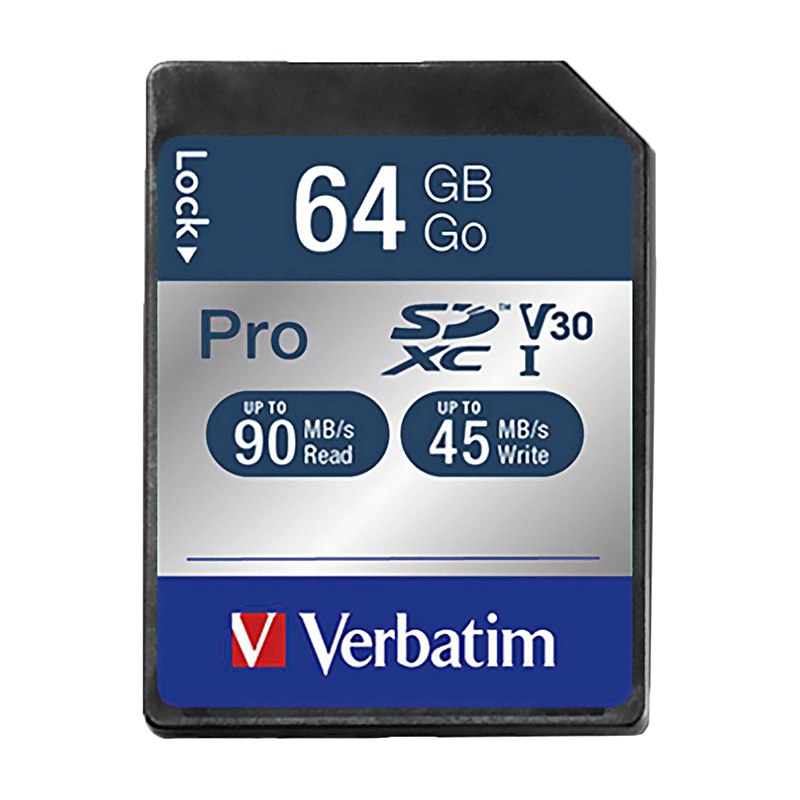 Verbatim Speicherkarte SDXC Pro 64 GB