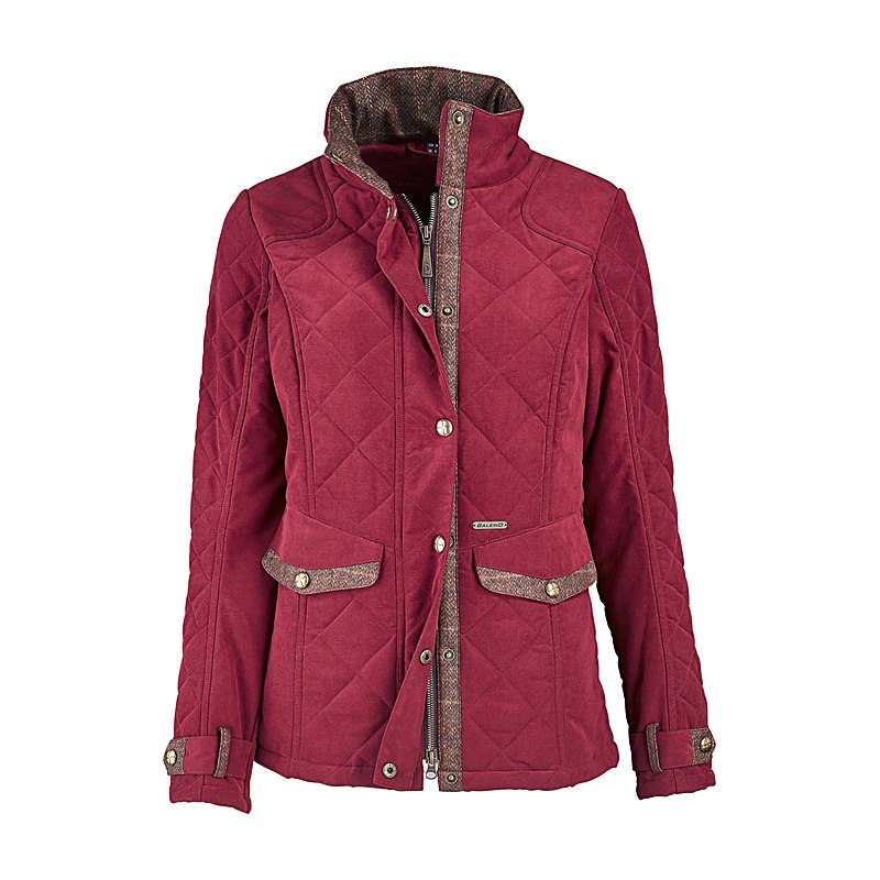 Baleno Damen-Steppjacke Halifax, burgundy, Größe XS