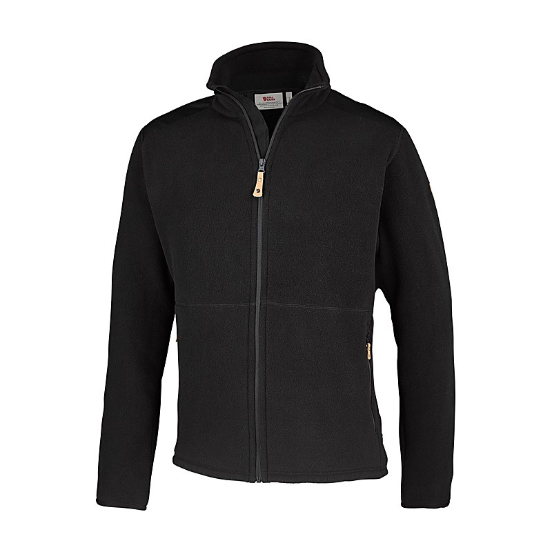 Fjällräven Herren-Fleecejacke Sten, black, Größe L