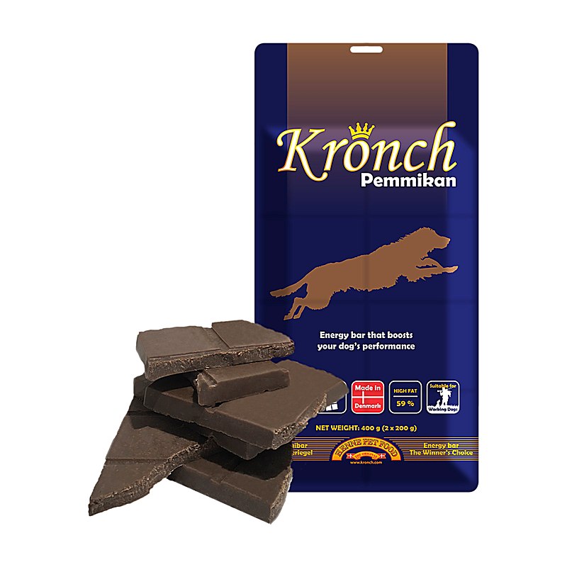 Kronch Pemmikan Energieriegel für Jagdhunde
