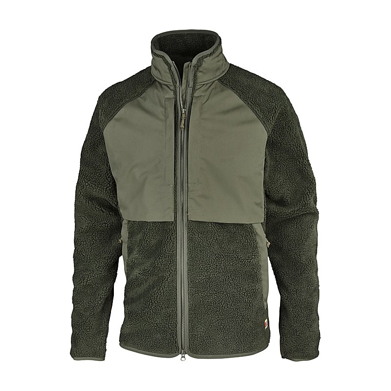 Fjällräven Jacke Vardag Pile, deep forest-laurel green, Größe L