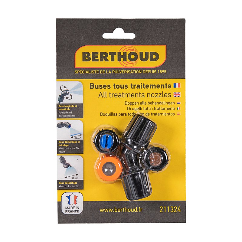 Düsensatz für Berthoud Rückensprühgeräte