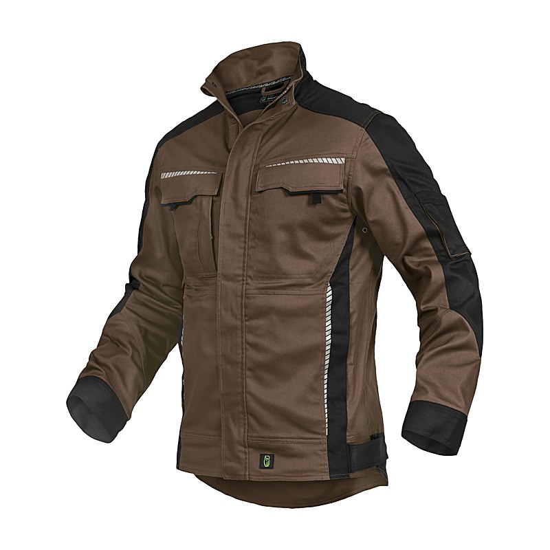 Leibwächter Bundjacke Flex, haselnuss-schwarz, Größe 3XL