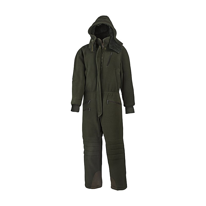 Rascher Ansitzoverall Thermofleece, oliv, Größe 48