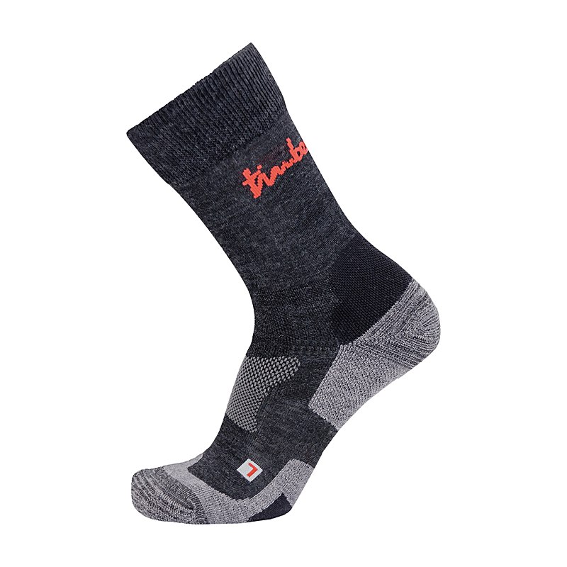 Timbermen Socken Merino Doppelpack, anthrazit, Größe 36/38