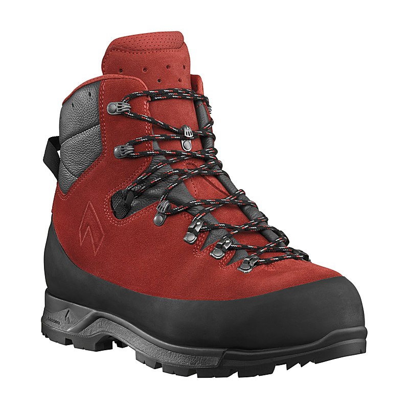 Haix Schnittschutzstiefel Protector Forest 2.1 GTX Mid, rot, Größe 10