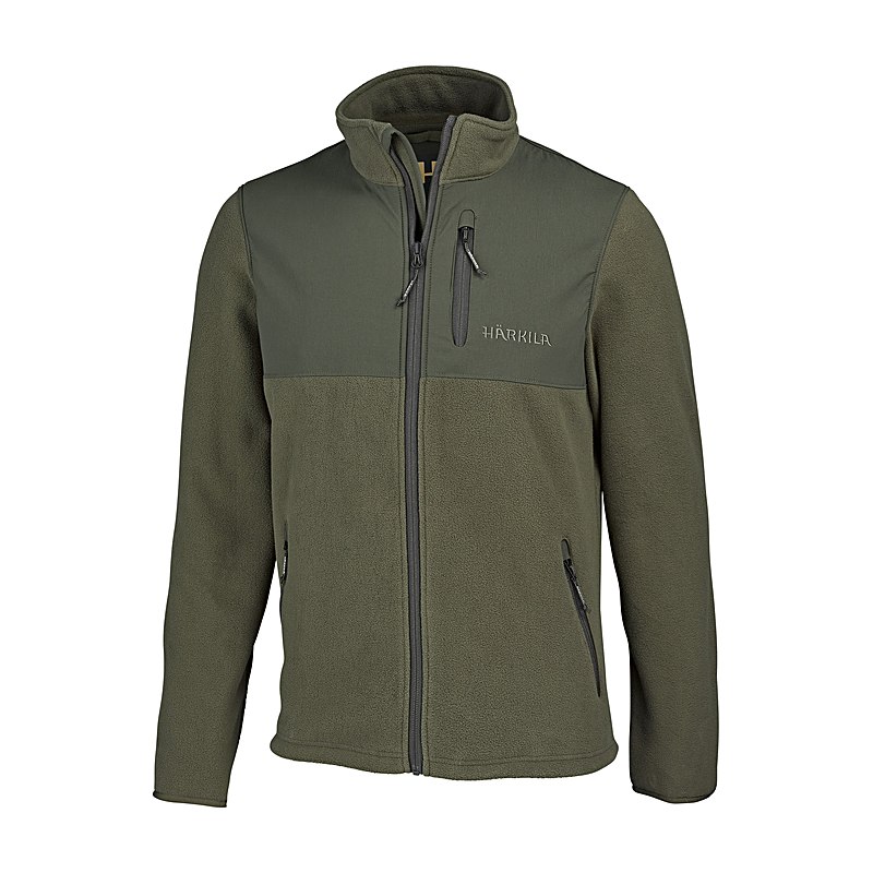 Härkila Fleecejacke Fjell, light willow green, Größe 3XL